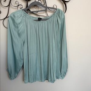 Ann Taylor Light Blue Blouse